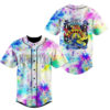 [Top-Selling] Tie Dye Led Zeppelin Electric Magic All Over Print Baseball Jersey