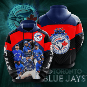 Toronto Blue Jays 3D Hoodie - fbf3f85b83d1