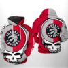 Toronto Raptors NBA Grateful Dead 3D Printed Hoodie/Zipper Hoodie - ba256cfbddb7