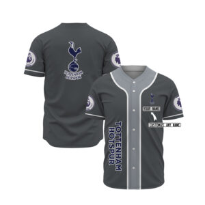 Tottenham Hotspur Custom Name Baseball Jersey