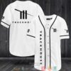 Trackhouse Car Team White Baseball Jersey