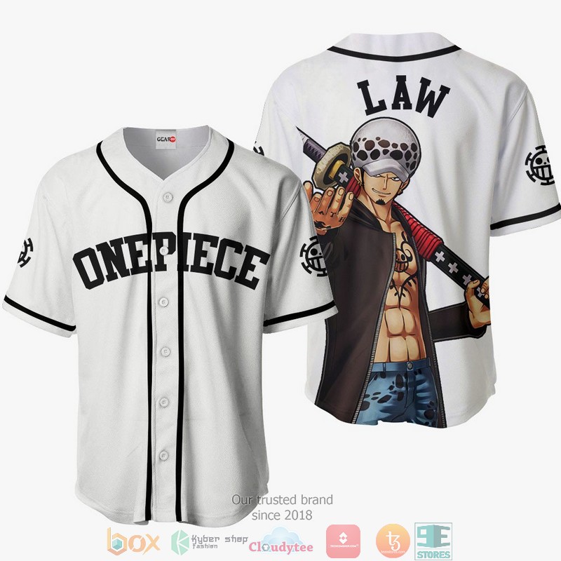 Trafalgar Law One Piece Anime For Otaku Baseball Jersey Trafalgar Law One Piece Anime For Otaku Baseball Jersey
