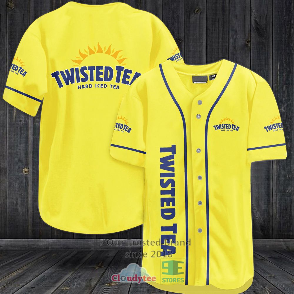 Twisted Tea Hard Iced Tea Baseball Jersey Shirt Twisted Tea Hard Iced Tea Baseball Jersey Shirt