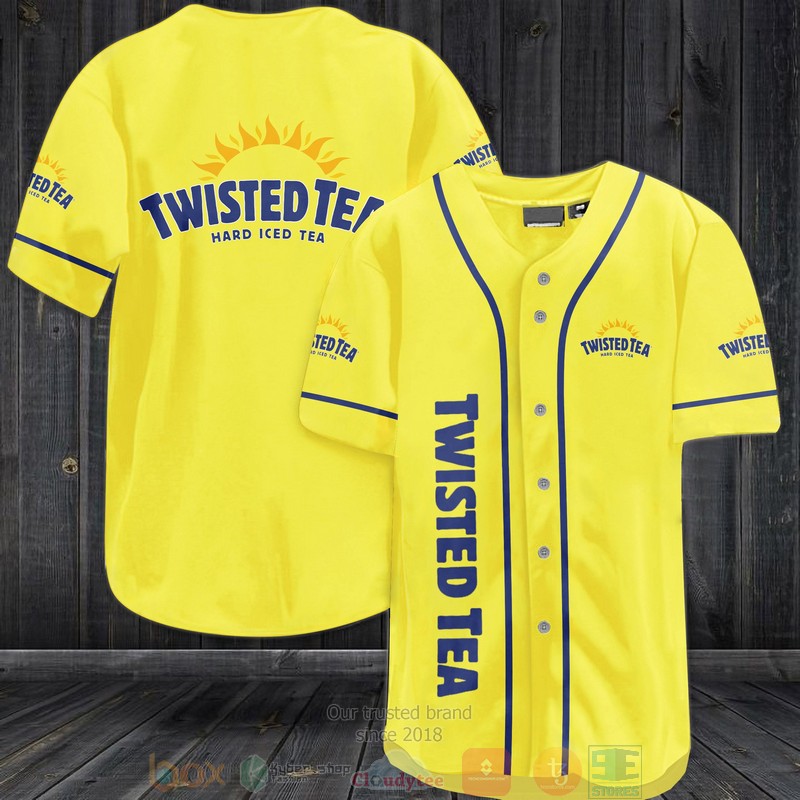 Twisted Tea Hard Iced Tea Baseball Jersey Twisted Tea Hard Iced Tea Baseball Jersey
