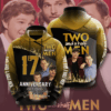 Two And A Half Men Movie Character Anniversary 17 Years 3D Hoodie For Men For Women