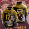 Two And A Half Men Movie Character Anniversary 17 Years 3D Hoodie For Men For Women