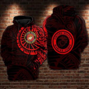U.S Marine Corps 3D Hoodie All Over Printed Hoodie - 93d670d40ce4