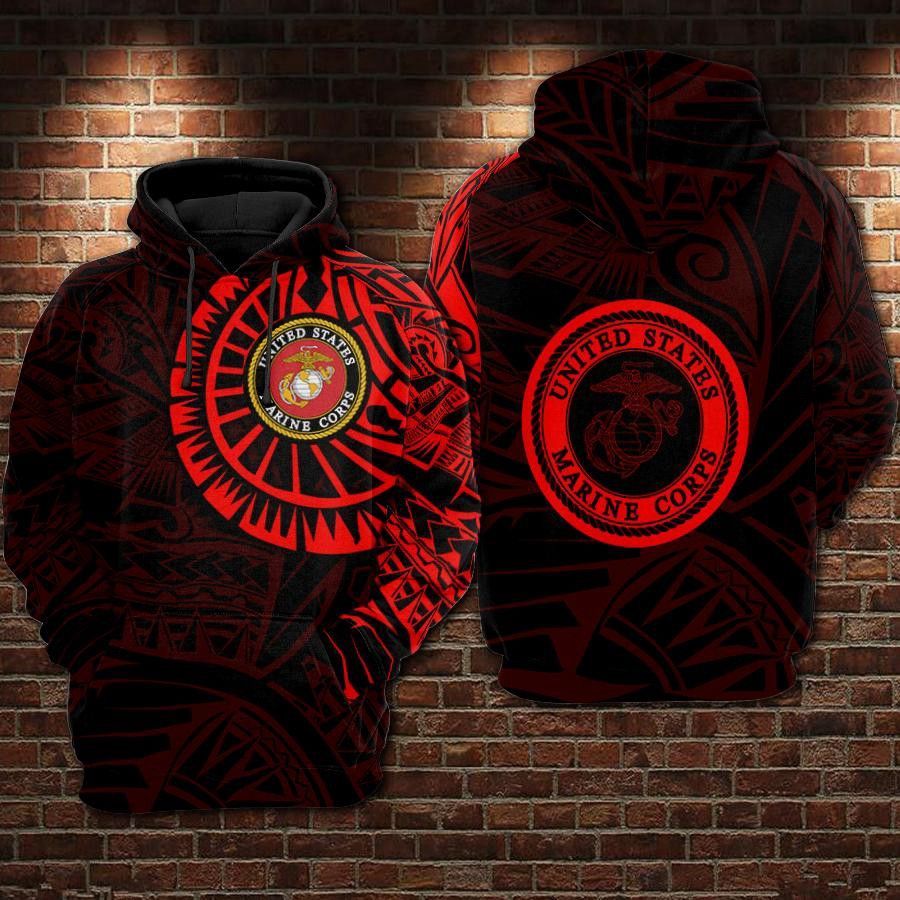 U.S Marine Corps 3D Hoodie All Over Printed Hoodie - 93d670d40ce4 U.S Marine Corps 3D Hoodie All Over Printed Hoodie - 93d670d40ce4