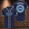 Uaw Custom Name Baseball Jersey