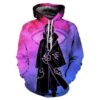 Uchiha Itachi Sharingan Pullover And Zippered Hoodies Custom 3D Naruto Graphic Printed 3D Hoodie All Over Print Hoodie For Men For Women - c98fa30199af