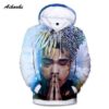 Unbelievable Xxxtentacion Pullover And Zippered Hoodies Custom 3D Graphic Printed 3D Hoodie All Over Print Hoodie For Men For Women - 3692130db470