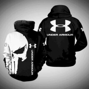 Under Armour Punisher Tntll Black All Over Printed 3D Hoodie - 6f8f2d53359f