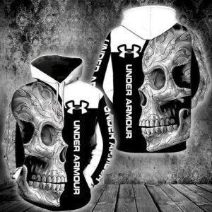 Under Armour Skull Full All Over Print 3D Hoodie - be05196ceb28