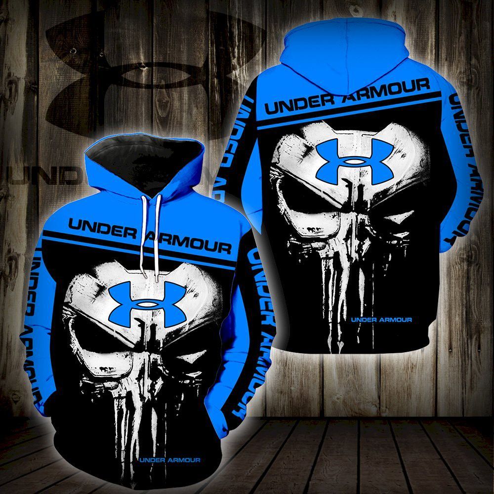 Under Armour Skull Punisher All Over Print 3D Hoodie For Men And Women - 0762f3a1a7ac Under Armour Skull Punisher All Over Print 3D Hoodie For Men And Women - 0762f3a1a7ac