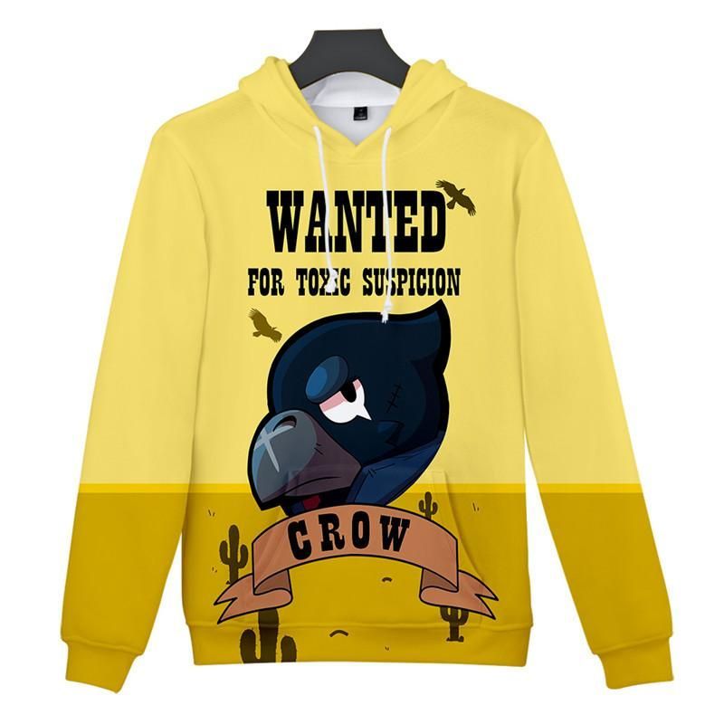 Unisex Brawl Stars Crow Printed 3D Hoodie For Men Women All Over 3D Printed Hoodie Youth Hip Hop Sweatshirt - e1e0f86ece01 Unisex Brawl Stars Crow Printed 3D Hoodie For Men Women All Over 3D Printed Hoodie Youth Hip Hop Sweatshirt - e1e0f86ece01