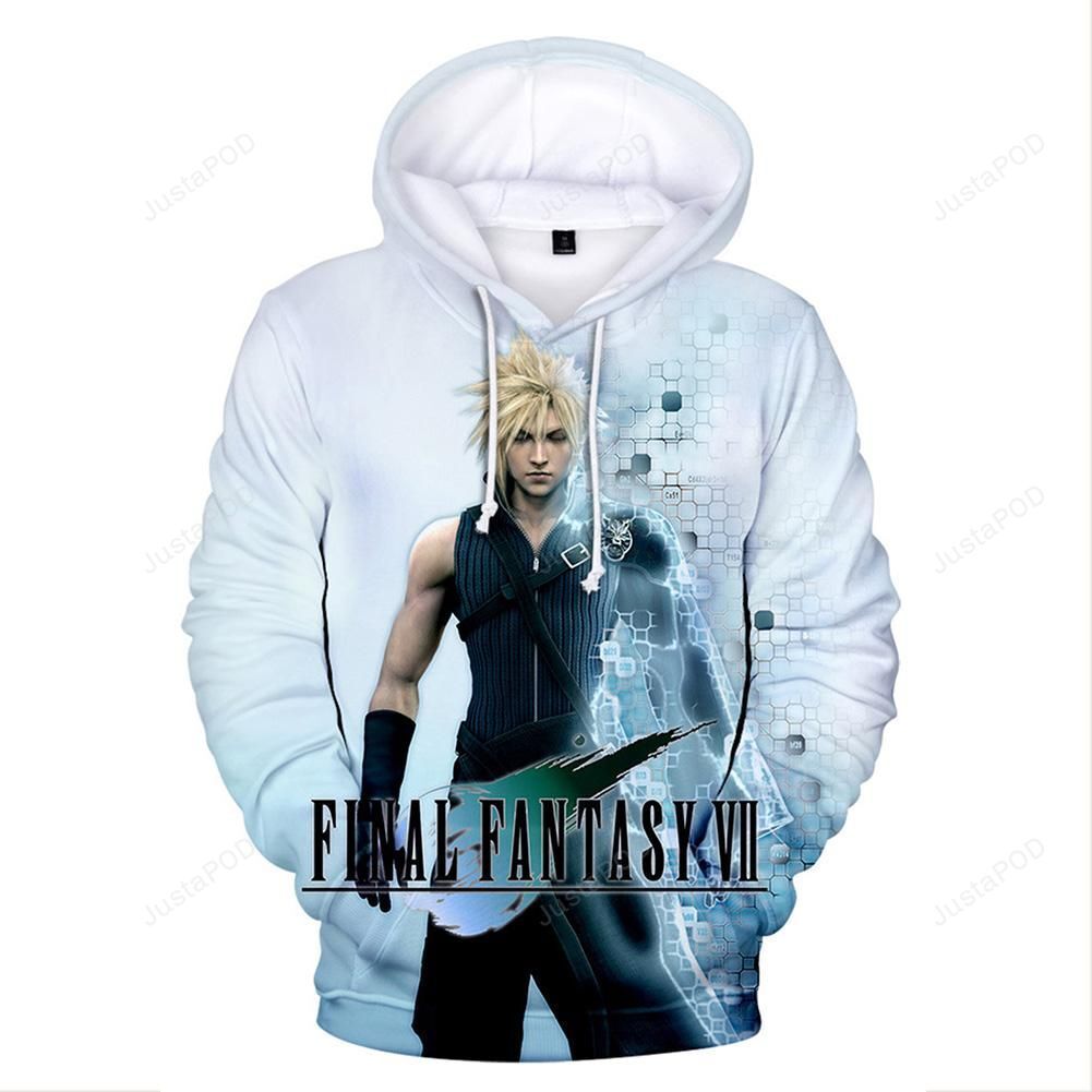 Unisex Final Fantasy 7 3D Hoodie For Men Women All Over 3D Printed Hoodies Cloud Strife Printed Pullover Jacket Sweatshirt - fd9375db9c5a Unisex Final Fantasy 7 3D Hoodie For Men Women All Over 3D Printed Hoodies Cloud Strife Printed Pullover Jacket Sweatshirt - fd9375db9c5a