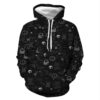 Unisex Halloween 3D Hoodie For Men Women All Over 3D Printed Hoodies Ghost Skulls Printed Pullover Jacket Sweatshirt - 839ecd519d45