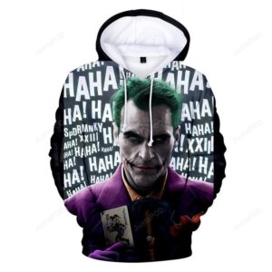 Unisex Joaquin Phoenix Joker 3D Print Long Sleeve 3D Hoodie For Men Women All Over 3D Printed Hoodie - 498cf4a54e50