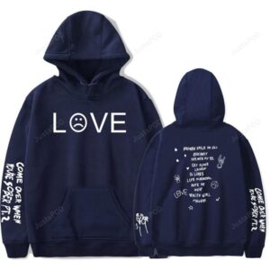 Unisex Lil Peep 3D Hoodie For Men Women All Over 3D Printed Hoodie LOVE Print Hip Hop 3D Hoodie For Men Women All Over 3D Printed Hoodie Sweatshirt - 0b776ee27be7