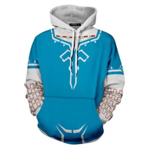 Unisex Link 3D Hoodie For Men Women All Over 3D Printed Hoodies The Legend of Zelda Breath of The Wild Pullover 3D Print Jacket Sweatshirt - 8e733bc37524