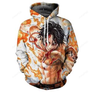 Unisex One Piece 3D Hoodie For Men Women All Over 3D Printed Hoodies Cool Aesthetic Pullover 3D Print Jacket Sweatshirt - 308e87894220