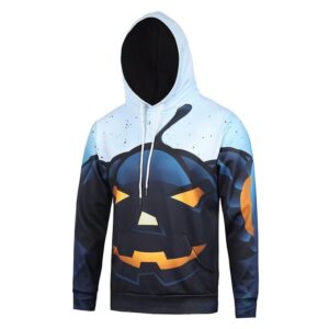 Unisex Pumpkin Devil Halloween 3D Hoodie For Men Women All Over 3D Printed Hoodies - 190e975871c6