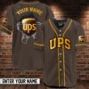 Ups Custom Name Baseball Jersey