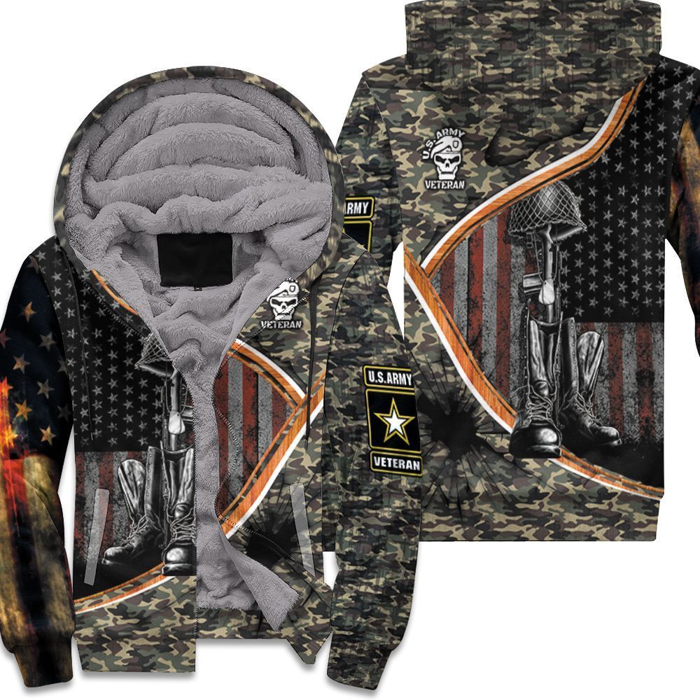 Us Army Veteran 3D Hoodie Unisex Fleece Hoodie - 1f653f22829c Us Army Veteran 3D Hoodie Unisex Fleece Hoodie - 1f653f22829c