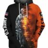 Us Army Veteran Fire Pullover And Zip Pered Hoodies Custom 3D Graphic Printed 3D Hoodie All Over Print Hoodie For Men For Women - 325aa2f63757