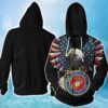 Us Marine Corps 3D Hoodie 3D All Over Printed Hoodie - fe28b046aaa4