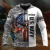 Us Navy Veteran Camorflage American Flag Skull Pullover And Zip Pered Hoodies Custom 3D Graphic Printed 3D Hoodie All Over Print Hoodie For Men For Women - 71871d8a7d4a