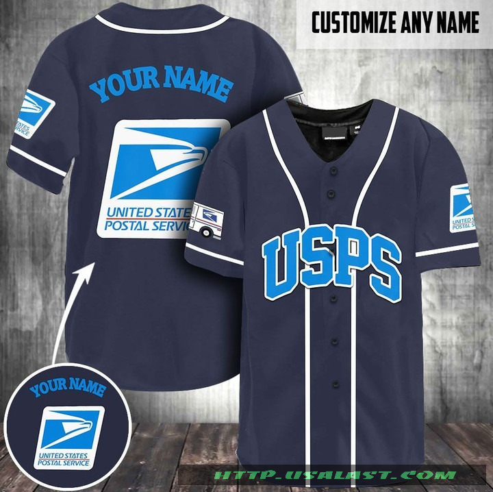 Usps Custom Name Baseball Jersey Shirt Usps Custom Name Baseball Jersey Shirt