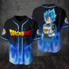 Vegeta Dragon Ball Baseball Jersey Shirt