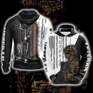 Veteran New Look Unisex 3D Hoodie All Over Print Hoodie3136 - 5593637e5663