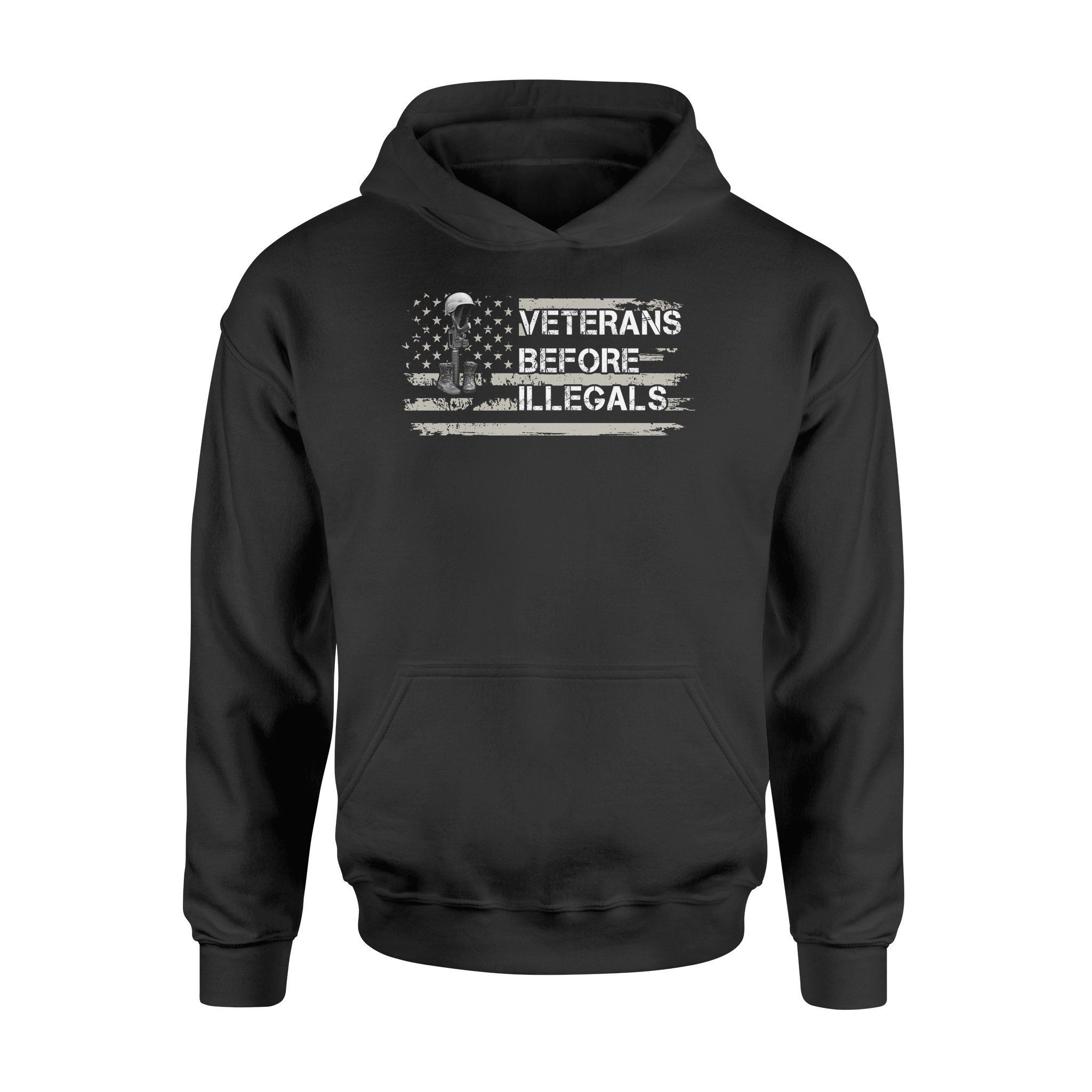 Veterans Before Illegals � Standard 3D Hoodie For Men Women All Over 3D Printed Hoodie - 1558e9b822c7 Veterans Before Illegals � Standard 3D Hoodie For Men Women All Over 3D Printed Hoodie - 1558e9b822c7