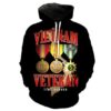 Vietnam Veteran The Highest Honor Fashion Pullover And Zip Pered Hoodies Custom 3D Graphic Printed 3D Hoodie All Over Print Hoodie For Men For Women - 6084550e21a7