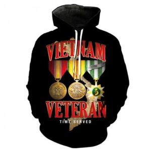 Vietnam Veteran The Highest Honor Fashion Pullover And Zip Pered Hoodies Custom 3D Graphic Printed 3D Hoodie All Over Print Hoodie For Men For Women - 6084550e21a7