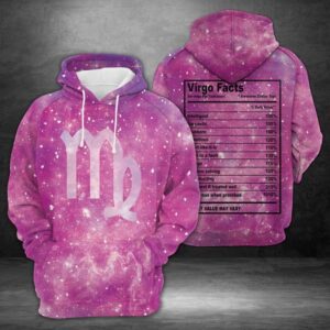 Virgo Horoscope Galaxy 3D Printed Hoodie/Zipper Hoodie - 215fcecf9b9b