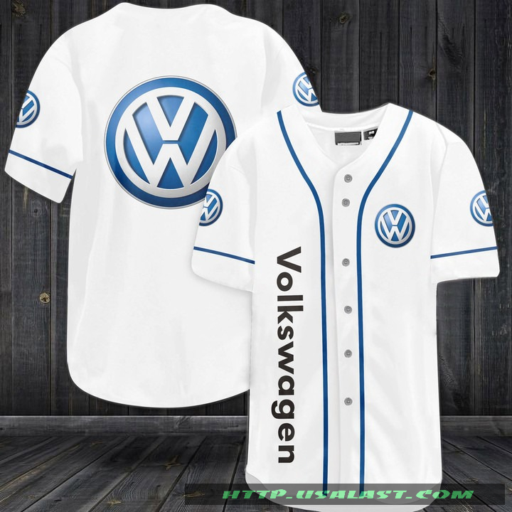 Volkswagen Baseball Jersey Shirt Volkswagen Baseball Jersey Shirt