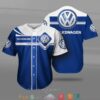 Volkswagen Car Motor Baseball Jersey