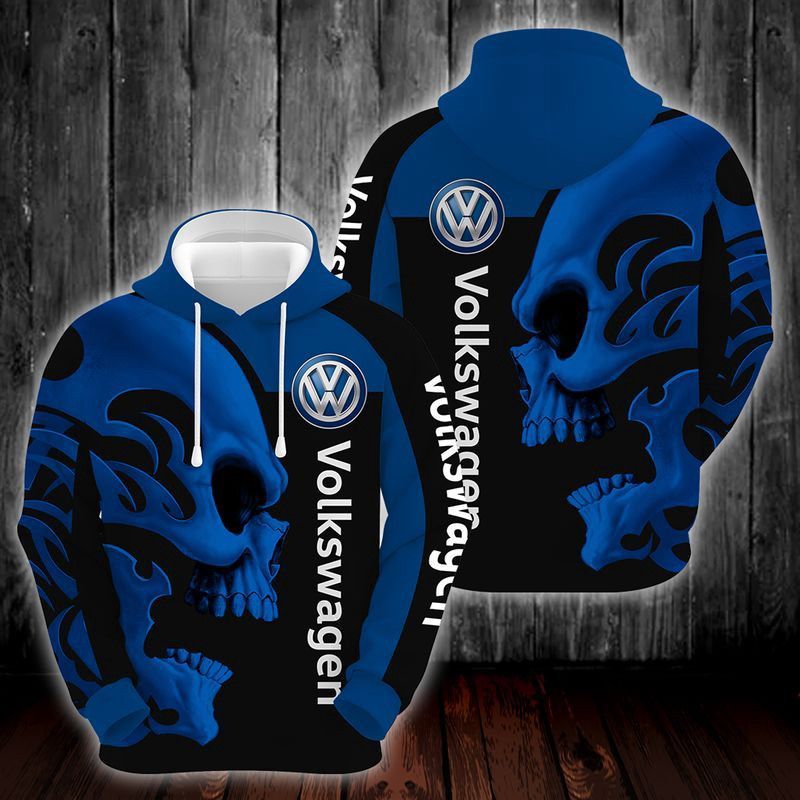 Volkswagen Skull Black Blue 3D Hoodie For Men For Women Volkswagen All Over Printed Hoodie. Volkswagen 3D Full Printing Shirt - fcf4b9c771f7 Volkswagen Skull Black Blue 3D Hoodie For Men For Women Volkswagen All Over Printed Hoodie. Volkswagen 3D Full Printing Shirt - fcf4b9c771f7