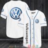 Volkswagen White Baseball Jersey