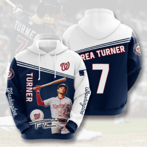 WASHINGTON NATIONALS Trea Turner 3D Hoodie For Men For Women