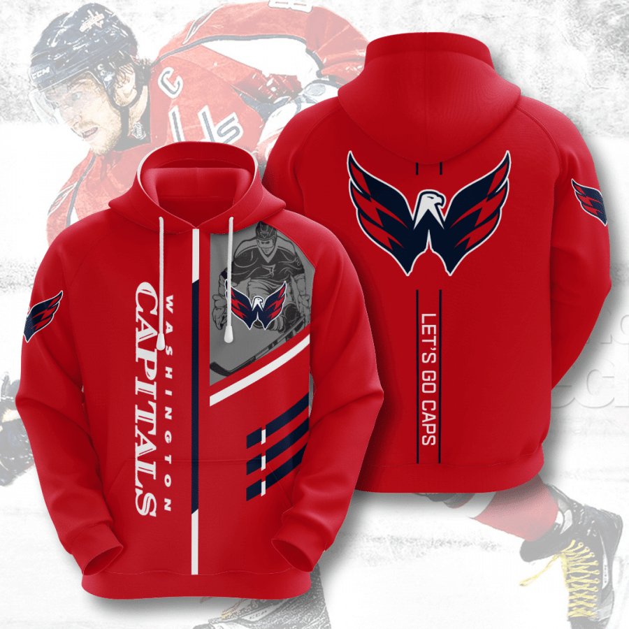 Washington Capitals 3D Hoodie - dd661534daff Washington Capitals 3D Hoodie - dd661534daff