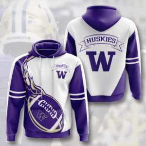 Washington Huskies 3D Hoodie - a20699a439e5