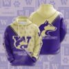 Washington Huskies Football Zip 3D Hoodie All Over Print - e2528969508d