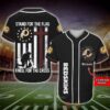Washington Redskins Nfl Custom Name Baseball Jersey