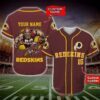 Washington Redskins Nfl Personalized Baseball Jersey