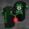 Weed Dab Custom Name Baseball Jersey Shirt