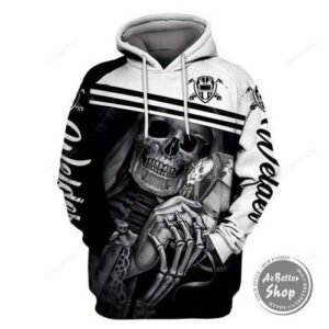 Welder Skull 3D Hoodie For Men For Women - 693ad87d9cc5